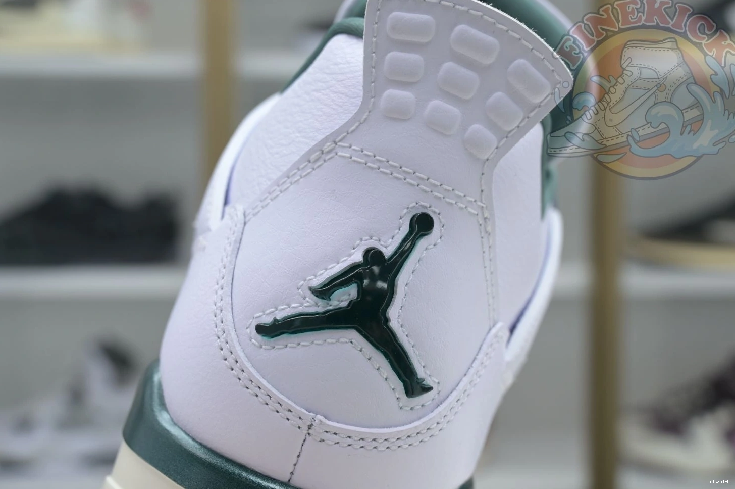4 Oxidized Air Jordan Green 0807